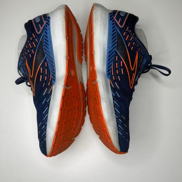 Brooks Glycerin GTS 20 Mens Running Shoes Size 11 Blue Orange Cushioned Sneakers main image 8